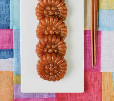 Geleneksel Kore tatlıları Yakgwa, Bal Kurabiyesi 