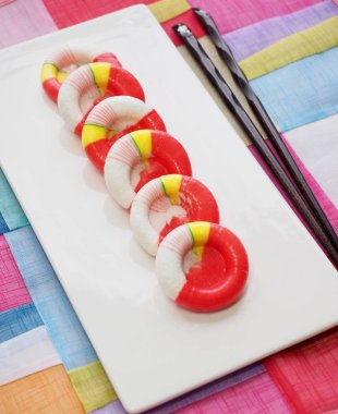 Kore geleneksel şeker, Snack