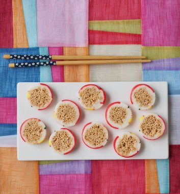 Kore geleneksel şeker, pirinç çerez 