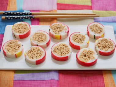 Kore geleneksel şeker, pirinç çerez 