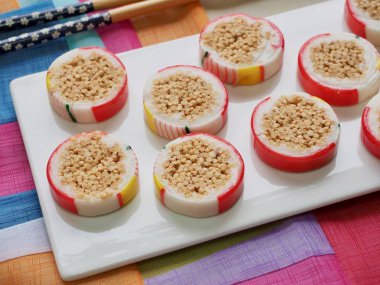 Kore geleneksel şeker, pirinç çerez 