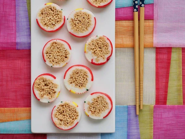 Kore geleneksel şeker, pirinç çerez 