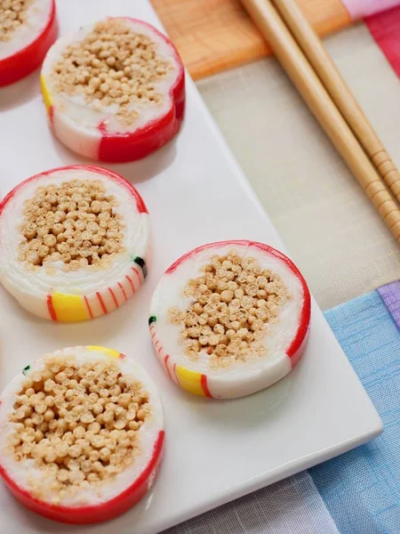 Kore geleneksel şeker, pirinç çerez 