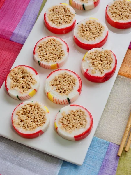 Kore geleneksel şeker, pirinç çerez 