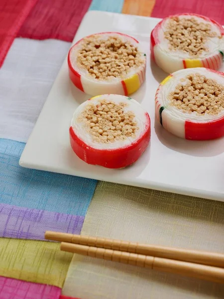 Kore geleneksel şeker, pirinç çerez 