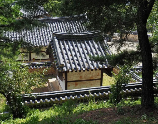 Tradycyjny Koreański Dom Hanok — Zdjęcie stockowe