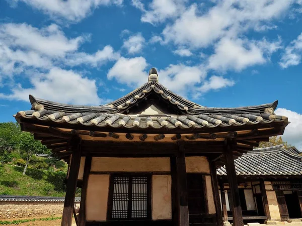 Tradiční Korejský Dům Hanok — Stock fotografie