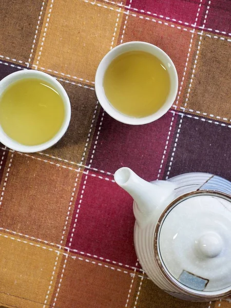 Asiático Bebida Tradicional Chá Verde — Fotografia de Stock