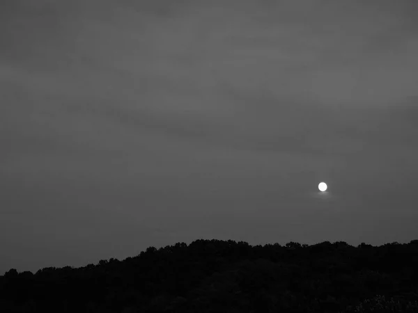 Mes Visto Desde Parque Del Centro Ciudad Cheongju Corea —  Fotos de Stock