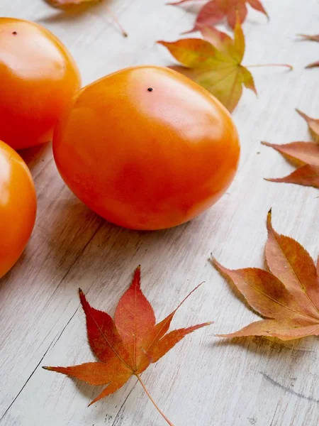 Fruits Corée Persimmon Mûr — Photo