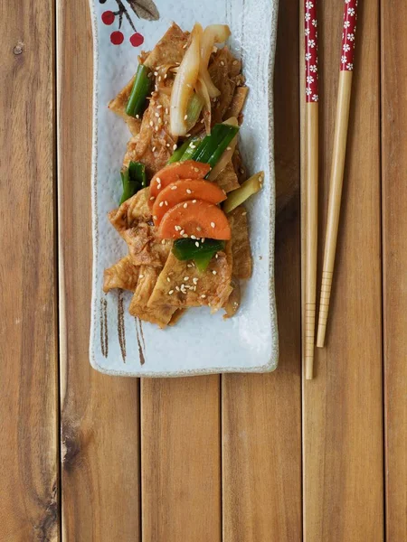 Nourriture Asiatique Légumes Oden Frits — Photo