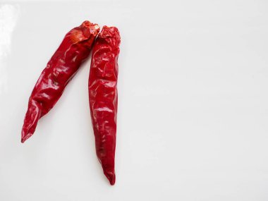 Kore yemeği malzemeler kurutulmuş biber