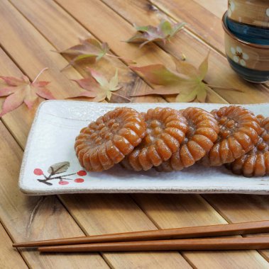 Geleneksel Kore tatlıları Yakgwa, Bal Kurabiyesi 