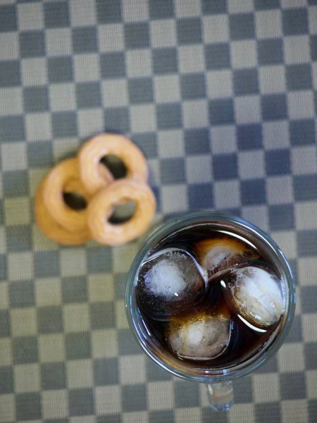 Ice Americano Bebida Fresca —  Fotos de Stock