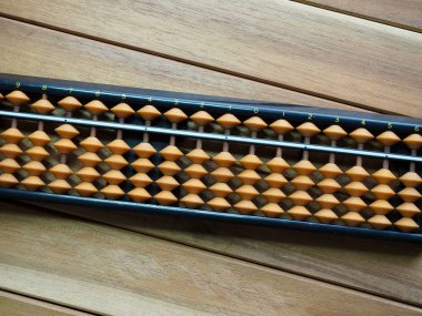 Asya analog hesap makinesi abacus