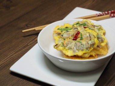 Korece tarzı yumurta mantar krep