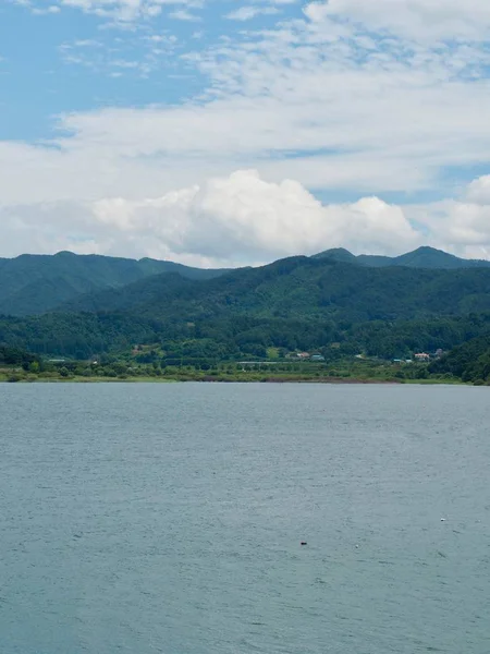 Paisaje Del Lago Daecheong Ciudad Cheongju Corea Del Sur — Foto de Stock