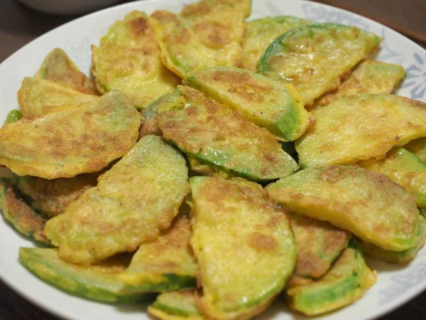 อาหารเกาหล แพนเค กทอง ฮอบคอร กเจ — ภาพถ่ายสต็อก