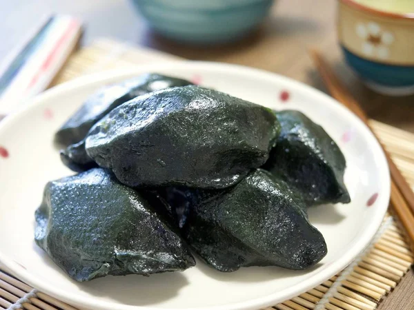 Comida Coreana Pasteles Arroz Hechos Arroz Glutinoso —  Fotos de Stock