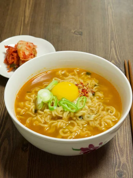 Aziatisch Eten Ramen Instant Ramen — Stockfoto