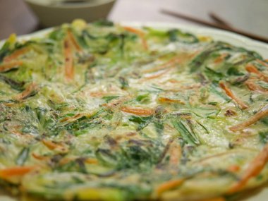 Korece tarzı gözleme, sebze