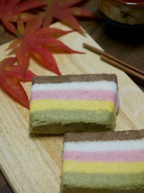 Kore yemeği gökkuşağı pirinç keki