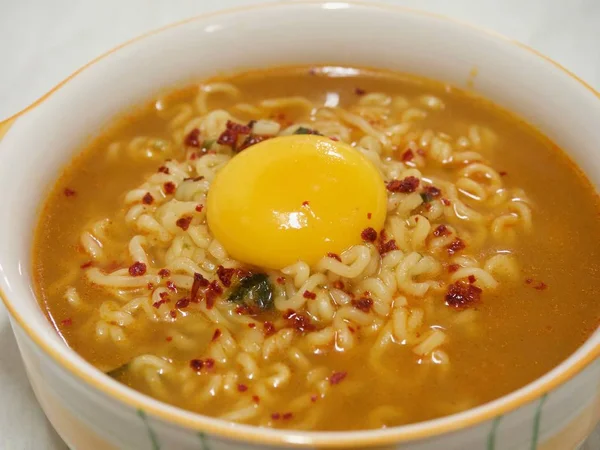 Aziatisch Eten Ramen Instant Ramen — Stockfoto