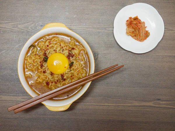 Aziatisch Eten Ramen Instant Ramen — Stockfoto