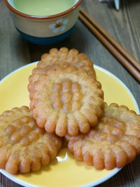 Korean Traditional Sweets Yakgwa Honey Cookie — Stok Foto