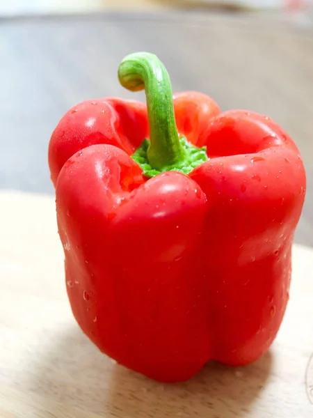 Frischer Gelber Roter Paprika — Stockfoto