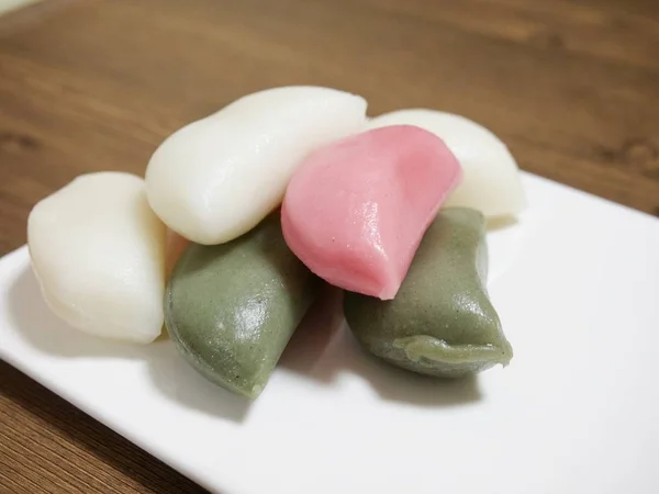 韓国料理 ソンピョン はちみつ入りお餅 — ストック写真