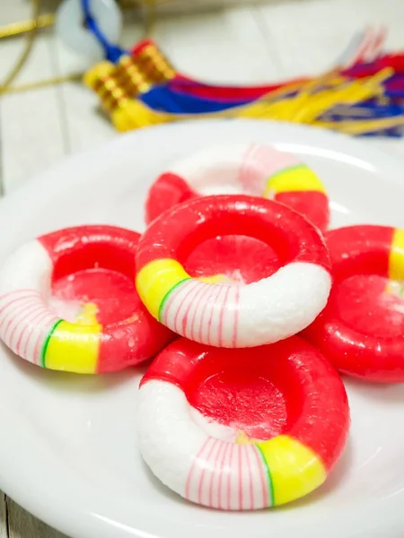 Koreański Tradycyjne Słodycze Przekąski — Zdjęcie stockowe