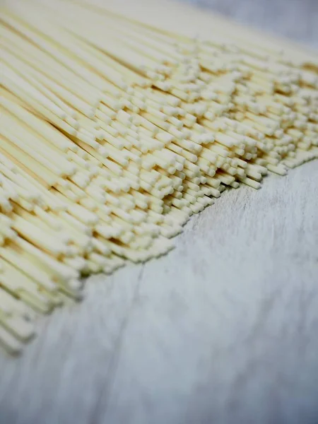 Macarrão Farinha Seca Alimentos Asiáticos — Fotografia de Stock