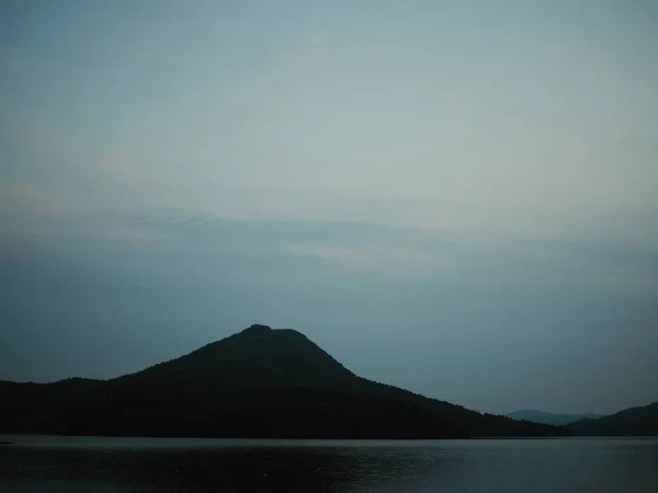 Scenérie Jezera Daecheong Cheongju City Jižní Korea — Stock fotografie
