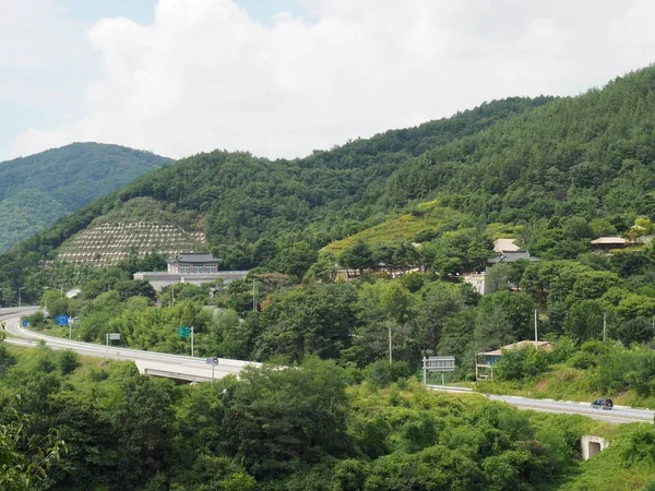 South Cheongju City Daecheongho Water Weg — Stockfoto