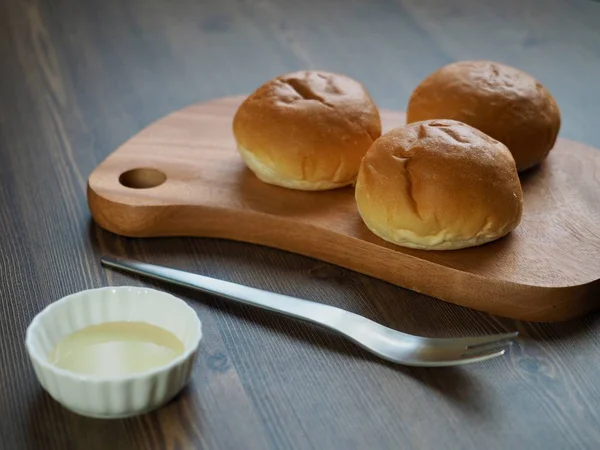 Morning Bread Confectionery Shot Studio — Stok Foto