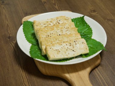Asya gıda tofu daldırma, kızarmış Tofu