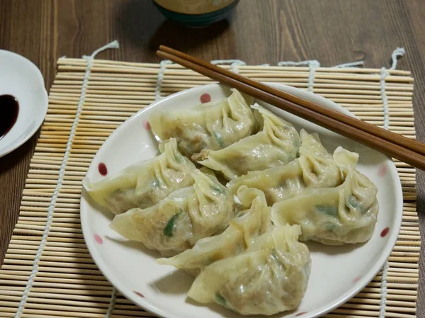 Aziatische Dumplings Dim Sum Meatdumplings — Stockfoto