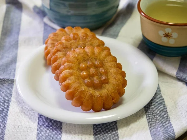 Doces Tradicionais Coreanos Yakgwa Cookie Mel — Fotografia de Stock