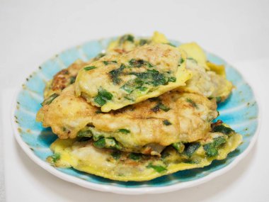 Kore yemeği istiridye gözleme, guljeon