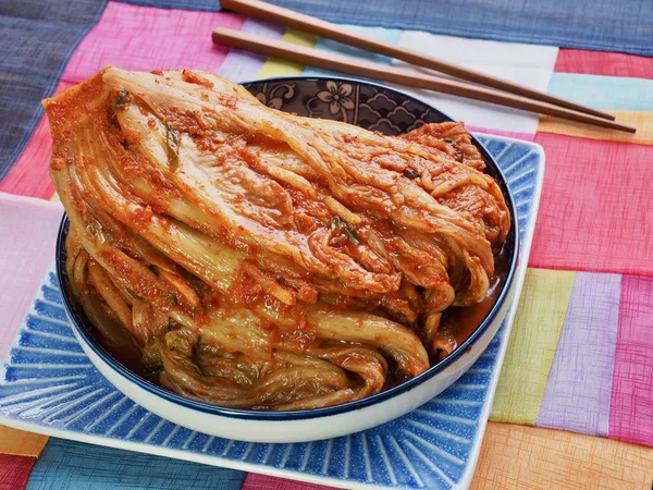 Comida Coreana Kimchi Muk Eun Kimchi — Foto de Stock