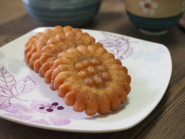 Doces Tradicionais Coreanos Yakgwa Cookie Mel — Fotografia de Stock