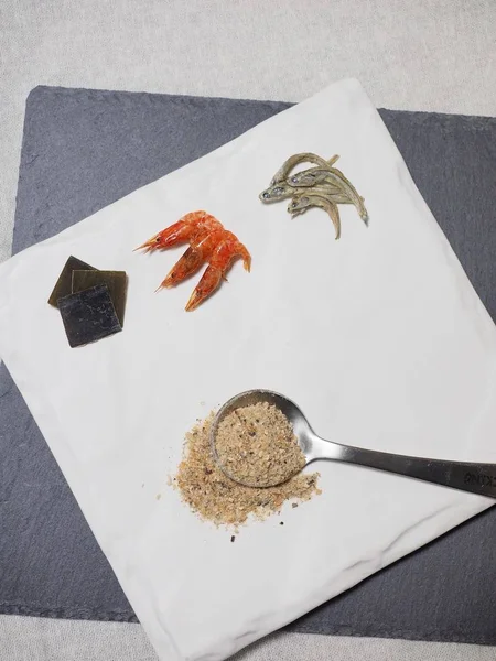 Dried seafood, dried anchovies, and kelp,Powder for soup