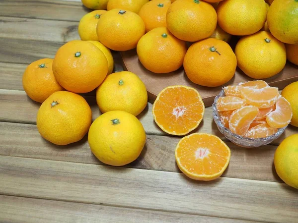 Fruits Frais Coréens Jeju Agrumes Mandarine Mandarine — Photo