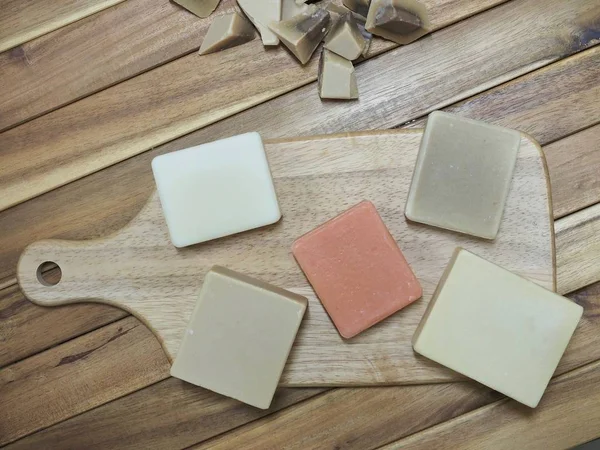 Various Natural Soaps Bath Soap — Stock Photo, Image