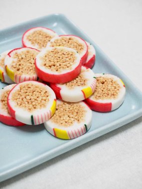 Kore geleneksel şeker, pirinç çerez 