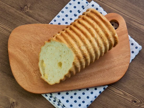 Pane Formaggio Rotondo Coreano — Foto Stock