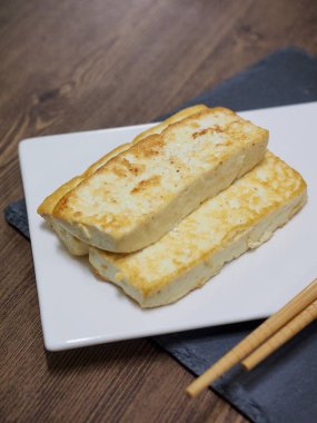 Asya gıda tofu daldırma, kızarmış Tofu