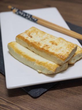 Asya gıda tofu daldırma, kızarmış Tofu