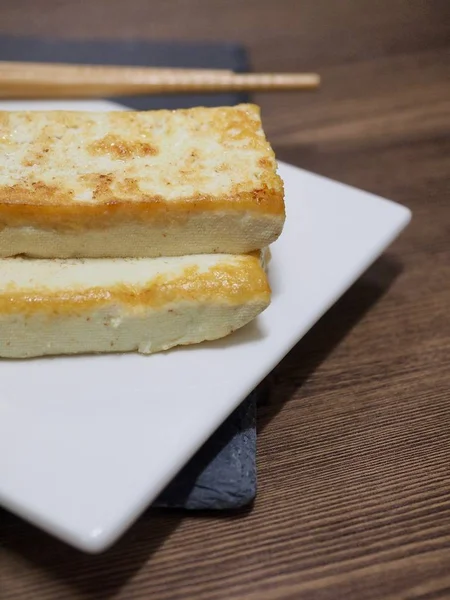 Asian Food Tofu Dipping Tofu Grilled — Stock Photo, Image